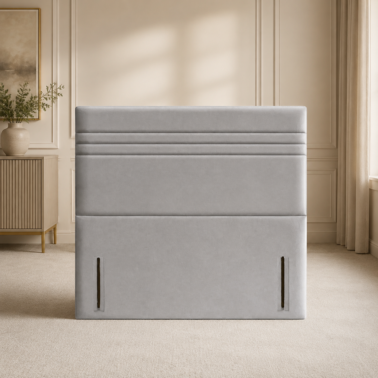 2026 Saxton Floor Standing Headboard for a Divan Bed
