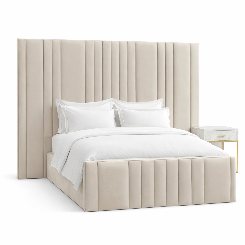 2026 7ft Tall Soho Bed Frame with Optional Lift Up Ottoman Storage - Nimbus Beds