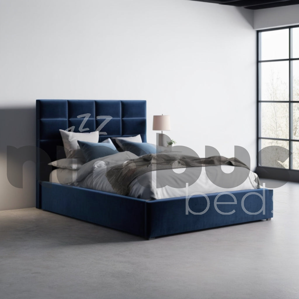 Eight Square Panel Bed Frame
