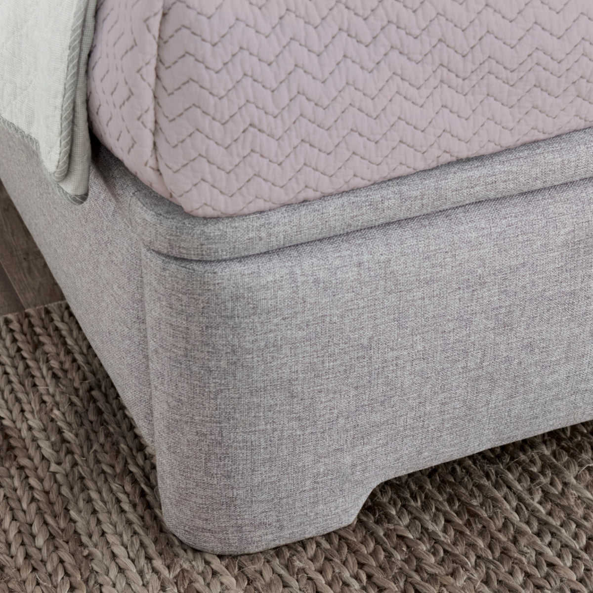 2026 Fraser Ottoman Storage Bed in Grey