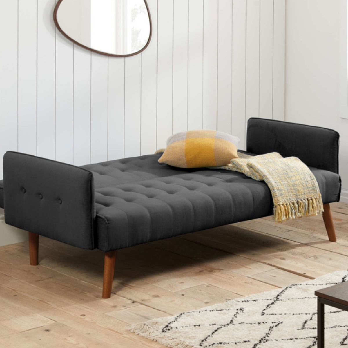 2026 Hudson Sofa Bed - Charcoal