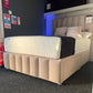 Divan Bed Base With Footboard (Vertical Panel) Non Storage