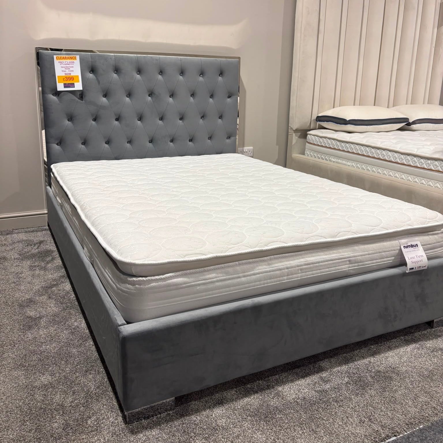 Double Luxe Firm Support Mattress - Ex Display