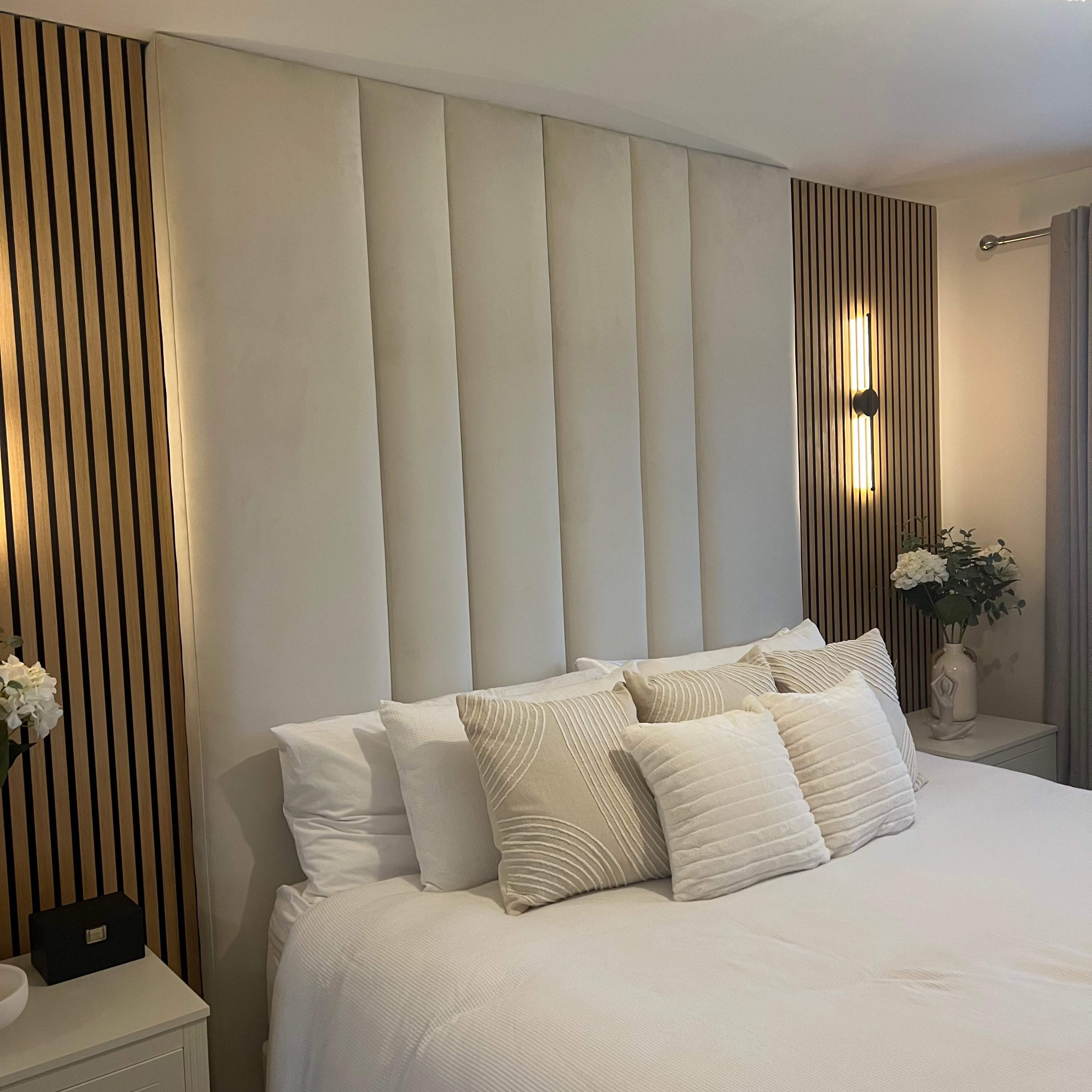 2026 Rola Wall Panel Headboard to Fit a Divan Base or Ottoman Base - Nimbus Beds