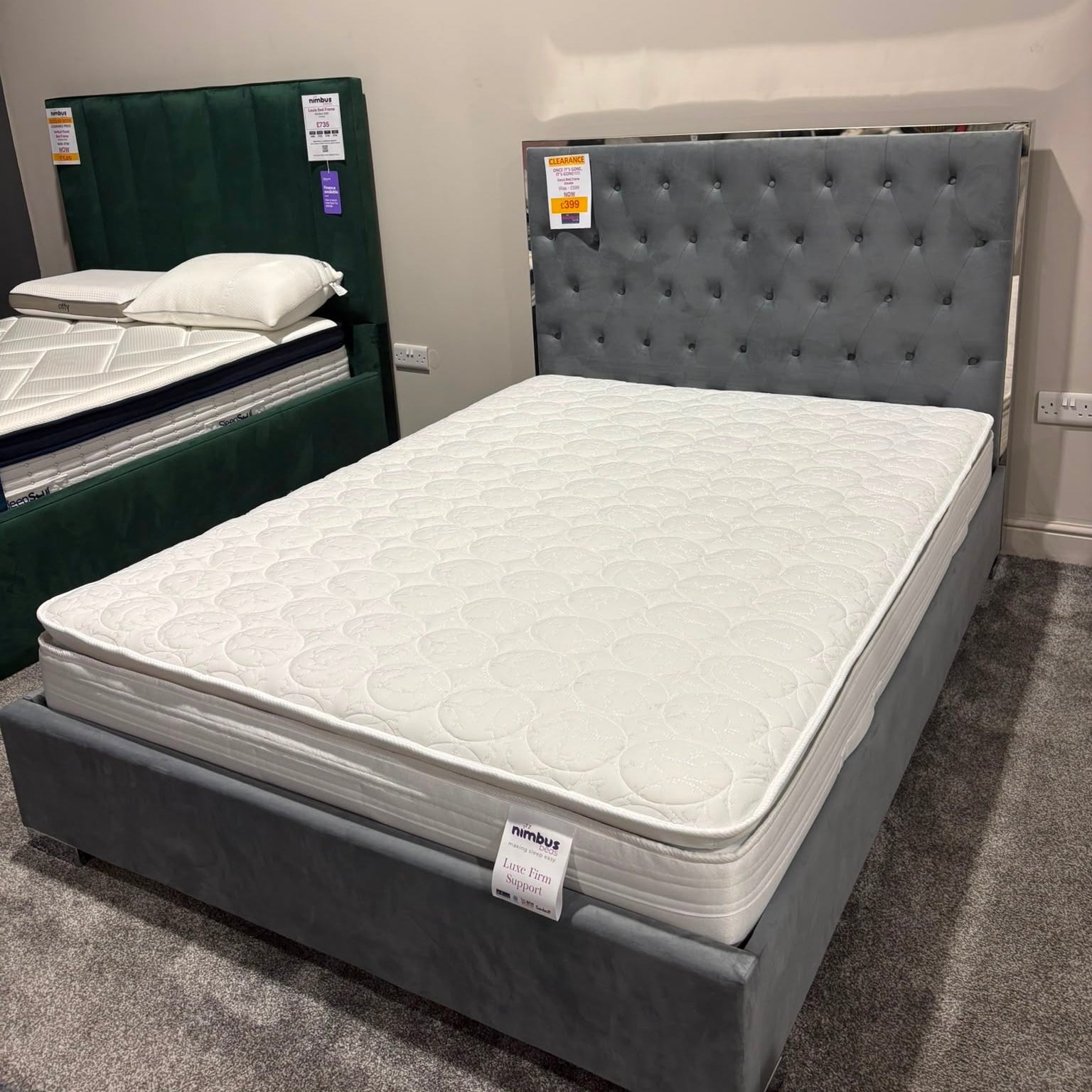 Double Luxe Firm Support Mattress - Ex Display