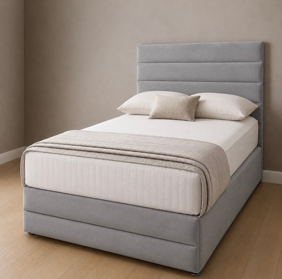2026 Marbella Divan Bed with Matching Footboard with Optional Storage Drawers