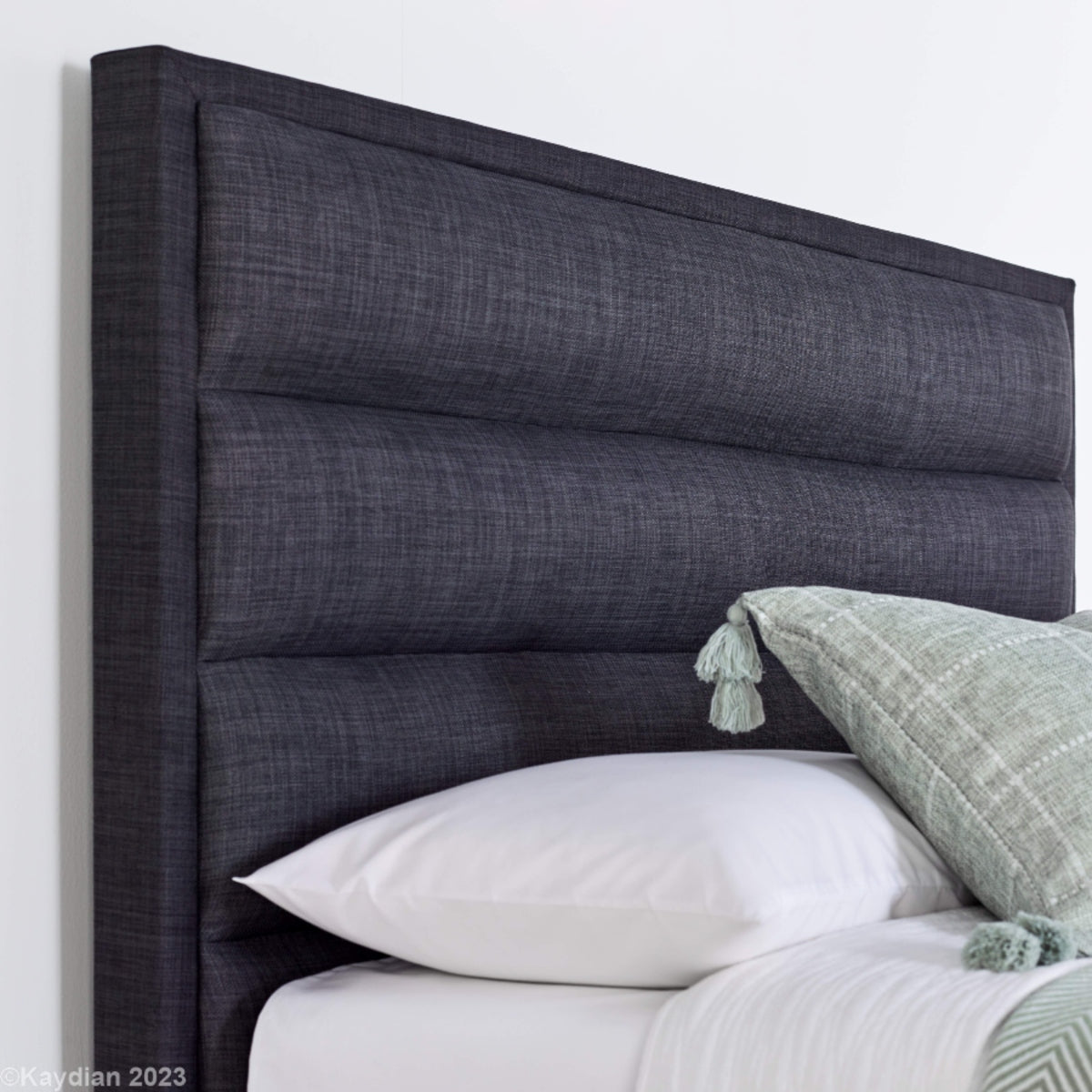 2026 KYRA TV Ottoman Storage Bed in Slate