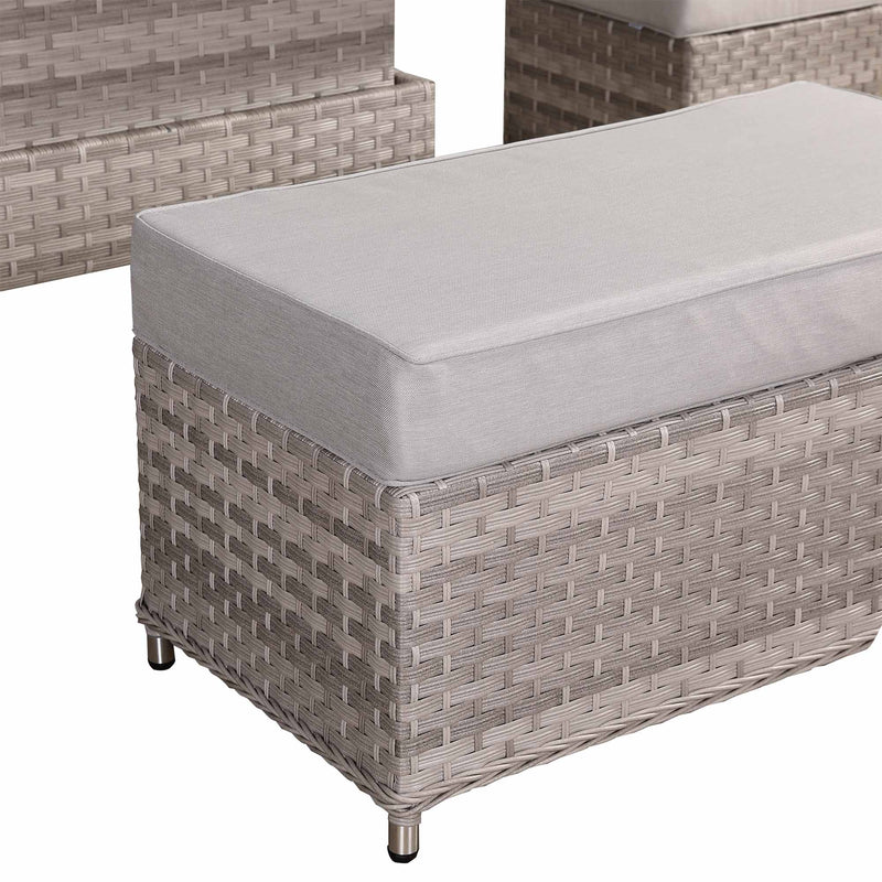 2026 Paris Large Corner Sofa Set with Rising Table (Left Hand) - Nimbus Beds