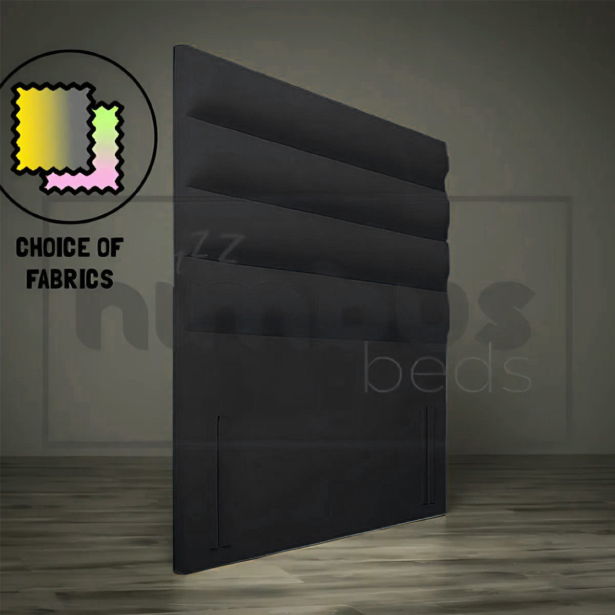 Floor Standing Horizontal Tube Headboard - Nimbus Beds