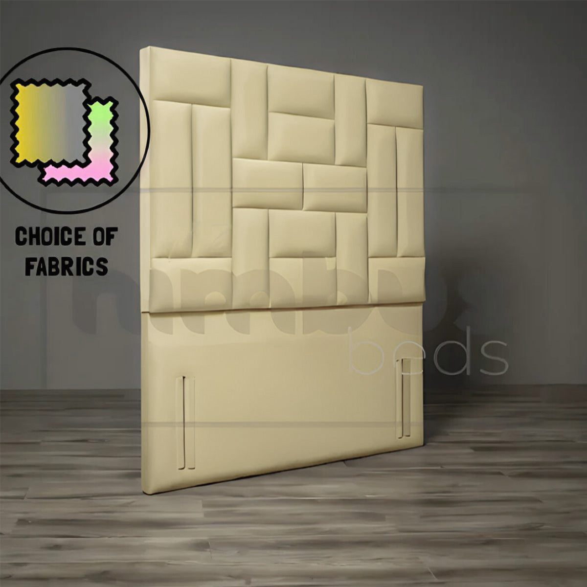 Floor Standing Bauhaus Headboard - Nimbus Beds