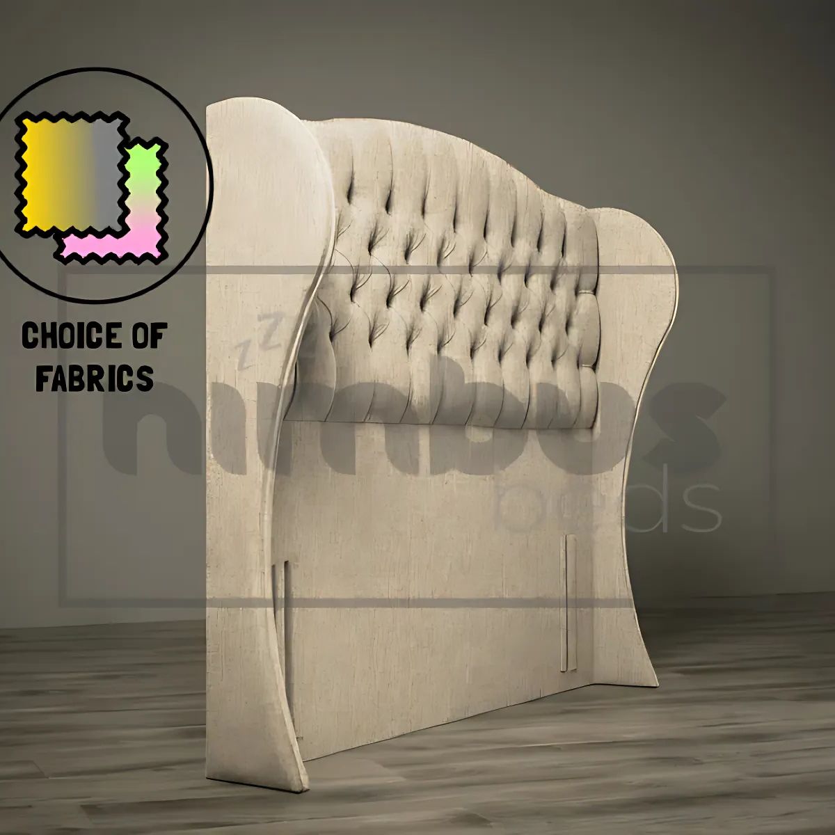 Floor Standing Mayfair Headboard - Nimbus Beds