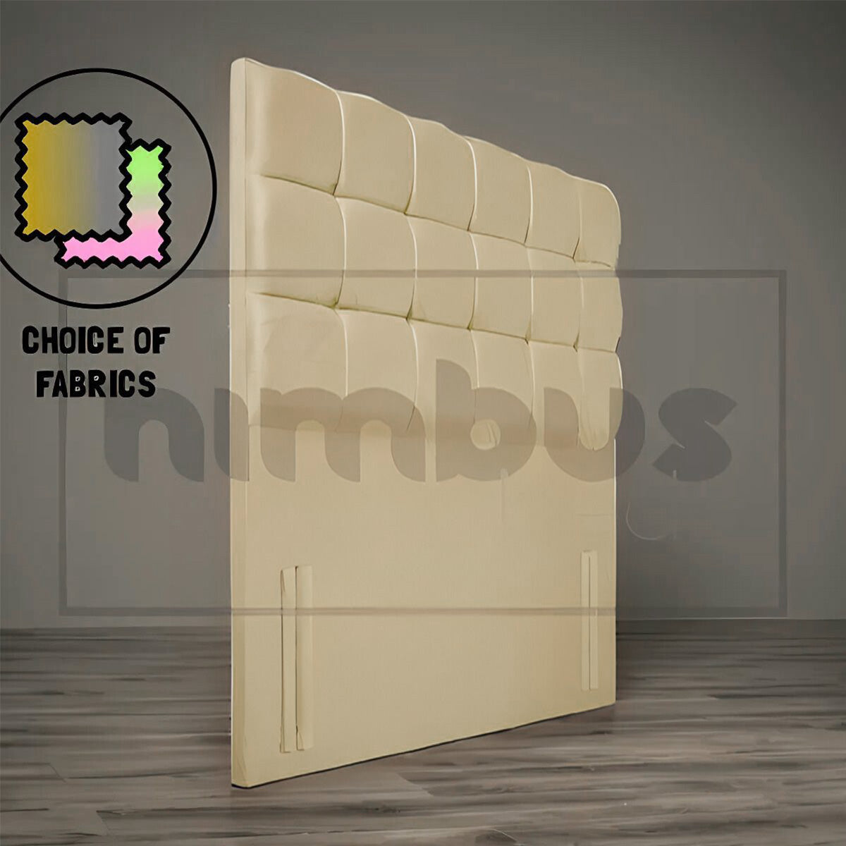 Floor Standing Cube Headboard - Nimbus Beds