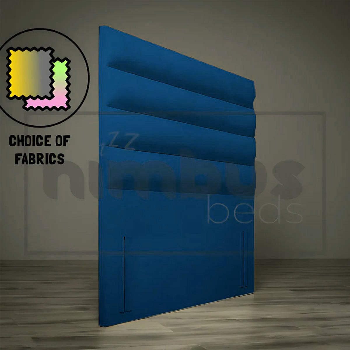 Floor Standing Horizontal Tube Headboard - Nimbus Beds