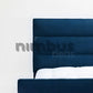 Three Horizontal Panels Bed Frame - Nimbus Beds
