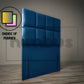Floor Standing 8 Square Headboard - Nimbus Beds