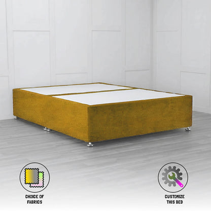 Padded Divan Base testing variants with storage - Nimbus Beds