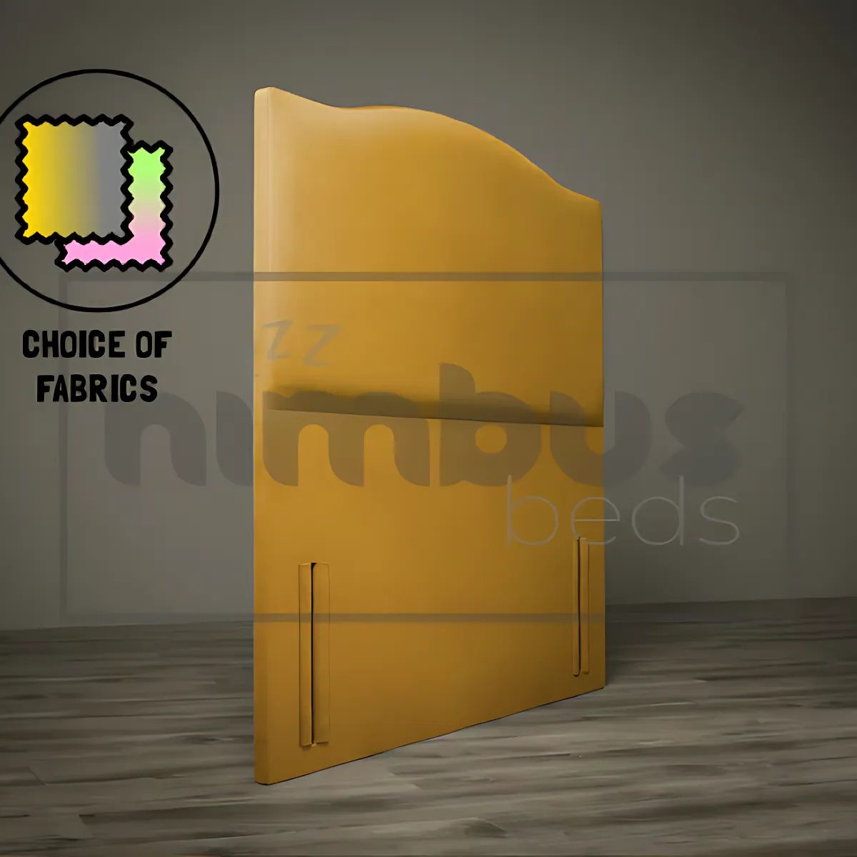 Floor Standing Curve Headboard - Nimbus Beds