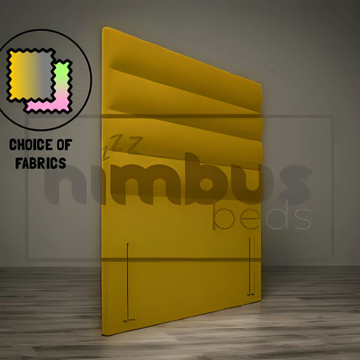 Floor Standing Horizontal Tube Headboard - Nimbus Beds