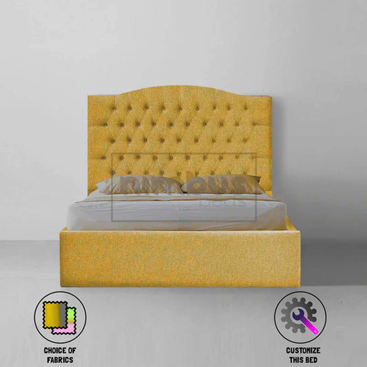 Chesterfield Curve Bed Frame - Nimbus Beds