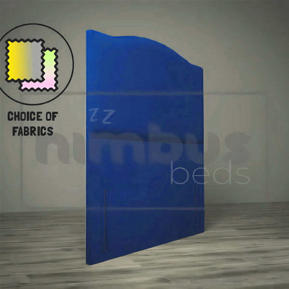 Floor Standing Curve Headboard - Nimbus Beds