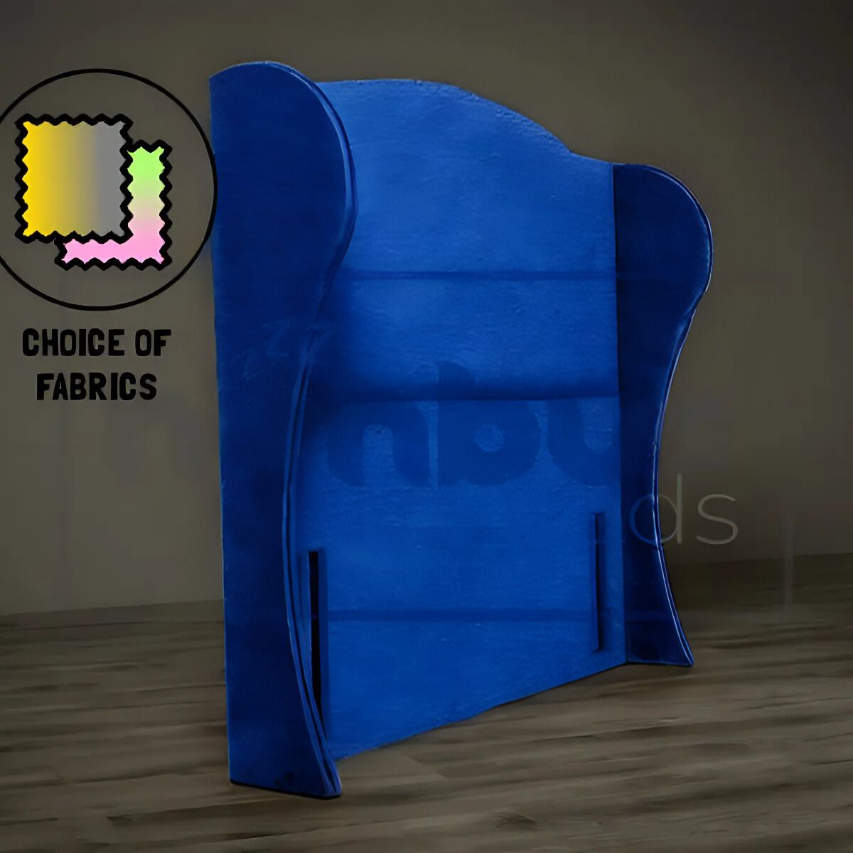 Floor Standing Curve Winged Headboard - Nimbus Beds