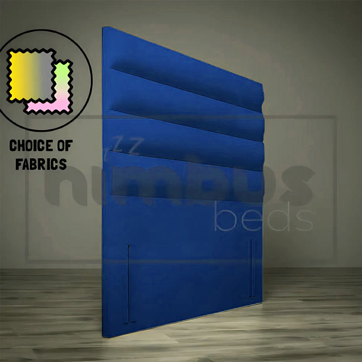 Floor Standing Horizontal Tube Headboard - Nimbus Beds