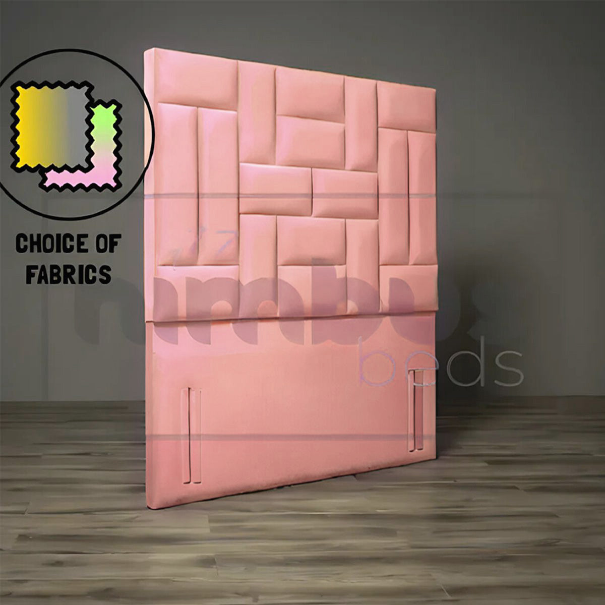 Floor Standing Bauhaus Headboard - Nimbus Beds