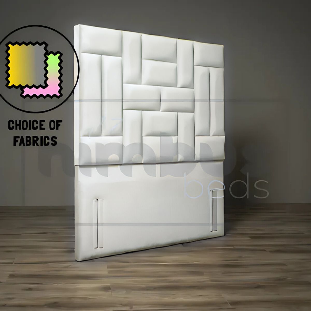 Floor Standing Bauhaus Headboard - Nimbus Beds
