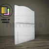 Floor Standing Curve Headboard - Nimbus Beds