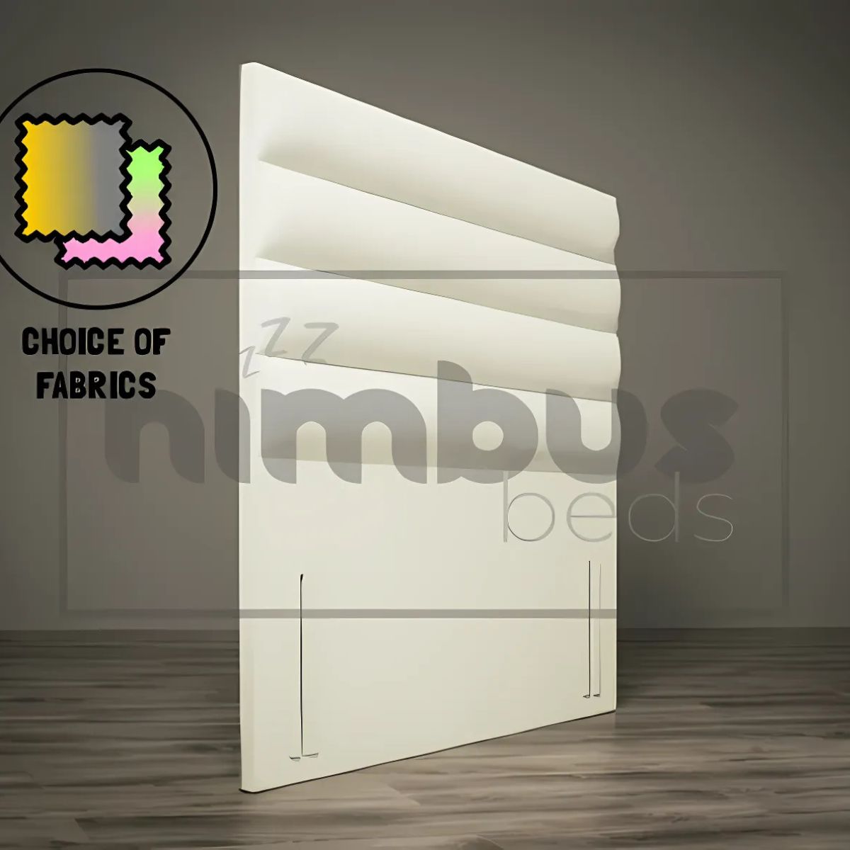 Floor Standing Horizontal Tube Headboard - Nimbus Beds