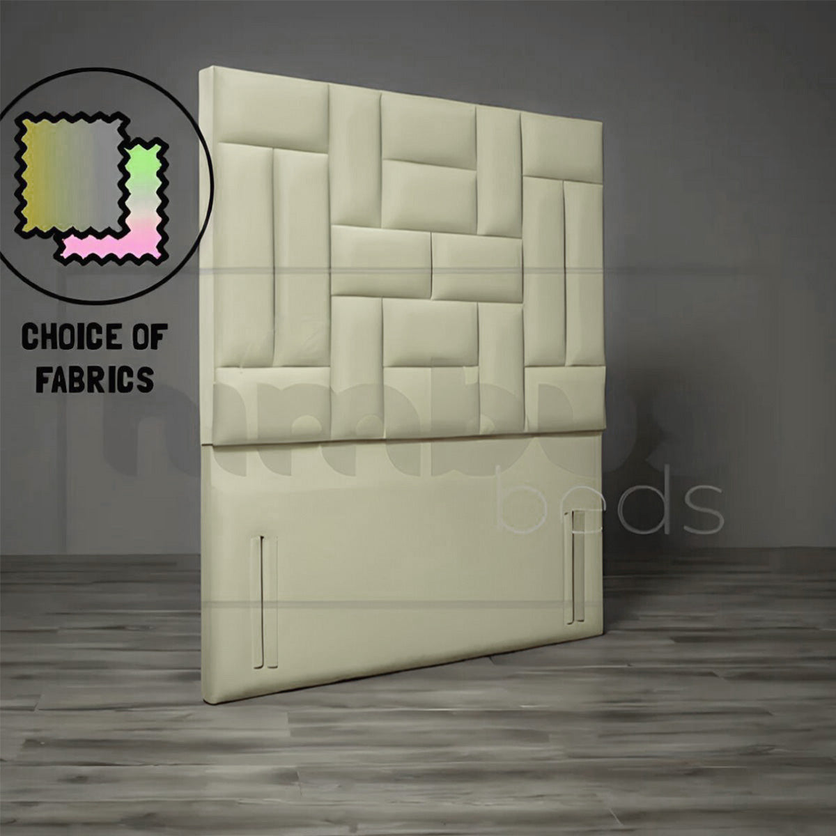 Floor Standing Bauhaus Headboard - Nimbus Beds