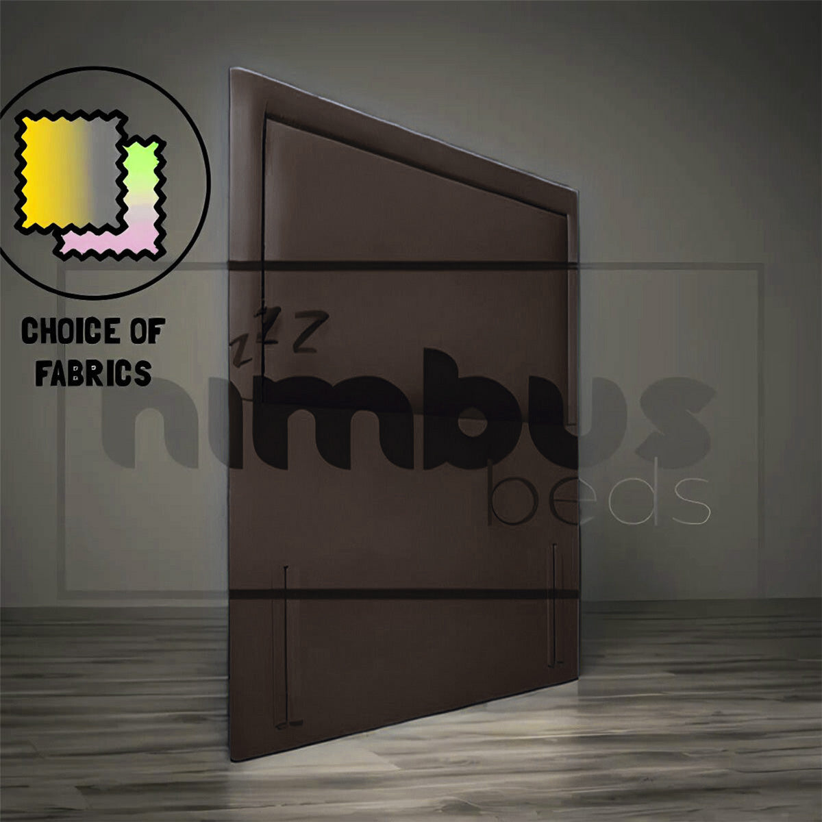Floor Standing Charlie Studded Headboard - Nimbus Beds
