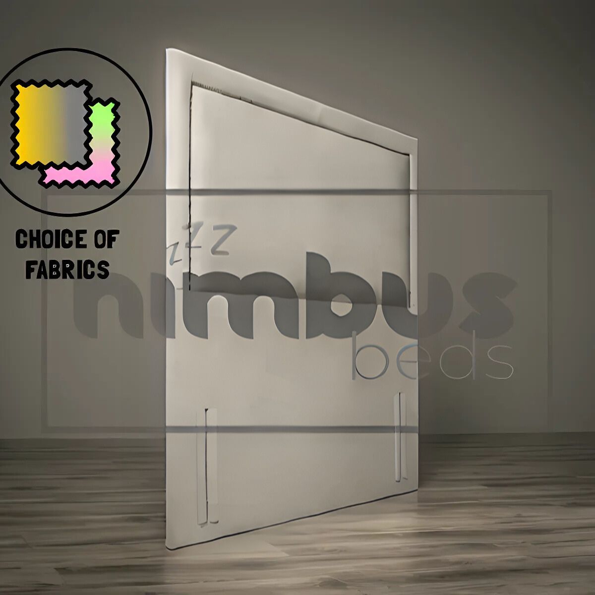 Floor Standing Charlie Studded Headboard - Nimbus Beds