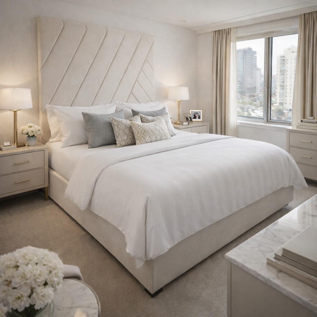 2026 Fraser Luxury Bed Frame with optional lift up ottoman storage