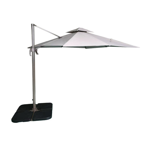 Las Palmas - Light Grey 3m Deluxe Garden Parasol