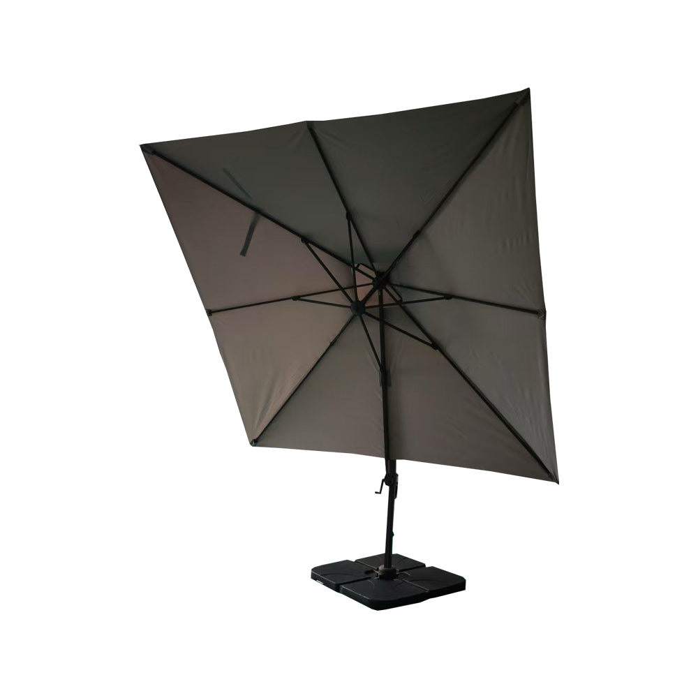 Las Palmas - Graphite Grey 3m Deluxe Garden Parasol