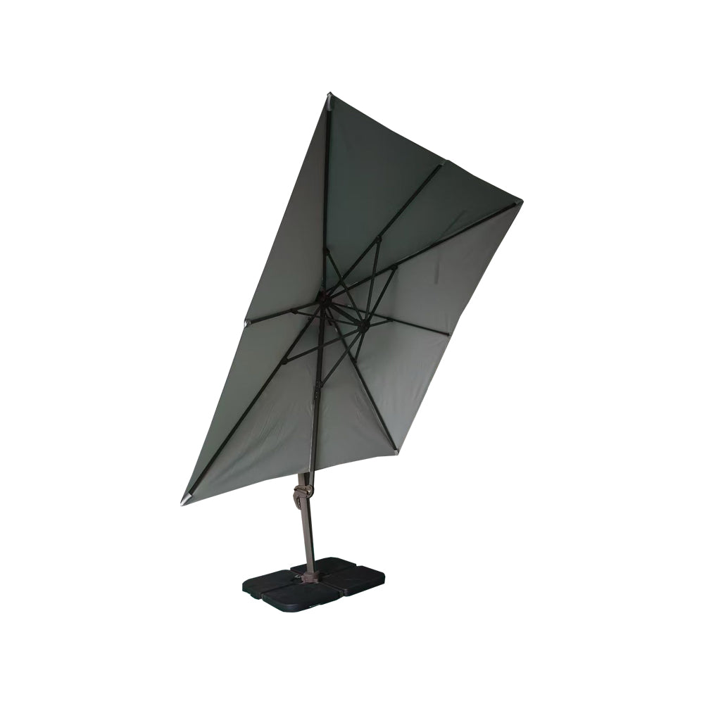 Las Palmas - Graphite Grey 3m Deluxe Garden Parasol