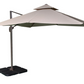 Las Palmas - Graphite Grey 3m Deluxe Garden Parasol