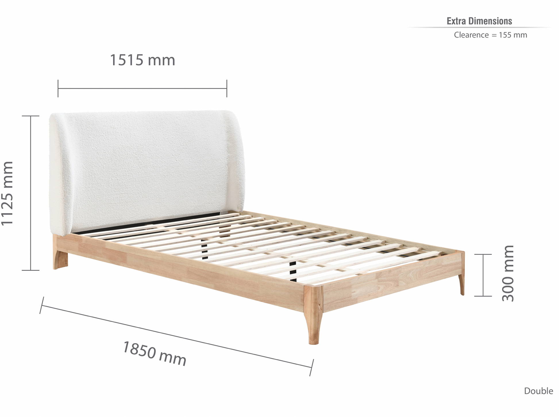 Zanden Bed Frame - Nimbus Beds