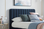 Clyde Bed Frame in Midnight Blue