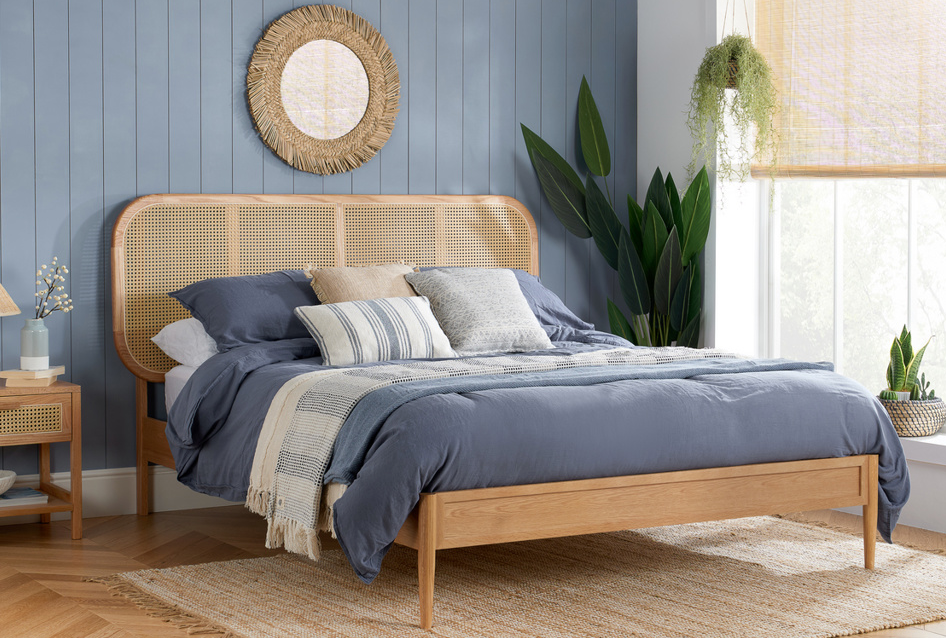 Rattan Low Footend Bed - Nimbus Beds