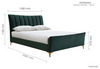 The Elegance PLUSH GREEN+Gold Feet - Nimbus Beds