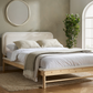 The Lillie Scandi Bed WHITE+Natural - Nimbus Beds