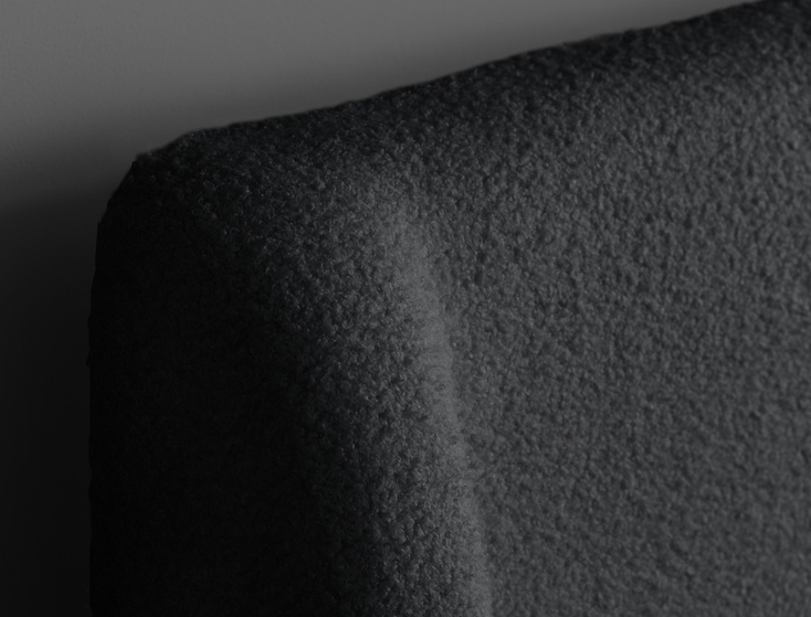 Zanden OTTOMAN Grey+Walnut - Nimbus Beds