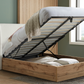 Zanden OTTOMAN WHITE+Natural - Nimbus Beds