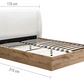 Zanden OTTOMAN WHITE+Natural - Nimbus Beds
