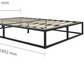 JASON Platform Black Metal Base - Nimbus Beds