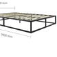JASON Platform Black Metal Base - Nimbus Beds