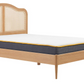 Madame Rattan Bed OAK Effect - Nimbus Beds