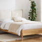 Malaga Bed Linen+Oak Effect - Nimbus Beds